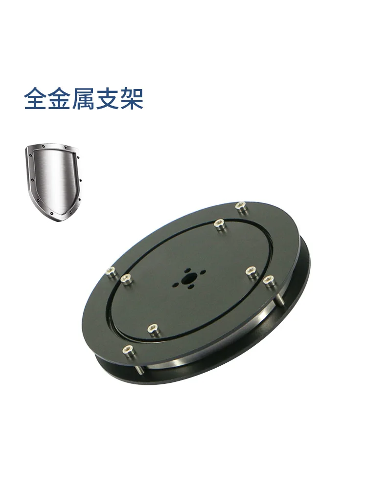 360 Degree Horizontal Turntable with Bearings, 2D Electric Pan Tilt Dedicated All Metal Bracket