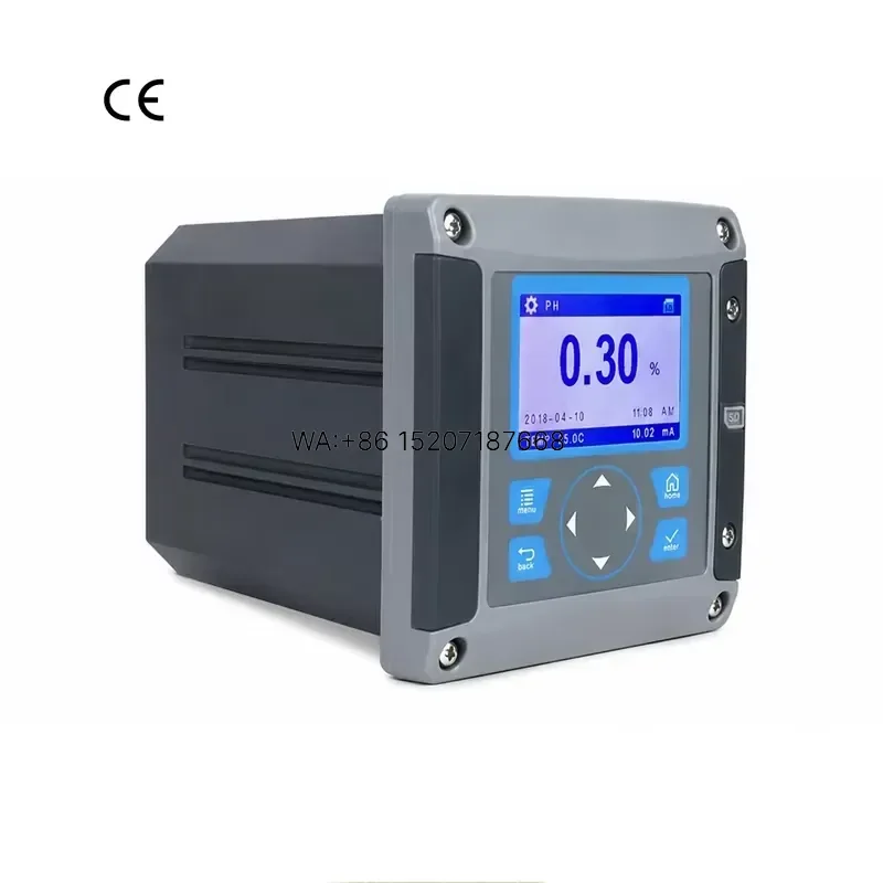 Wmwmnu Online Acid Base Analyzer Continuous Acid Alkali Concentration Meter Industrial Chemical Liquid Concentration