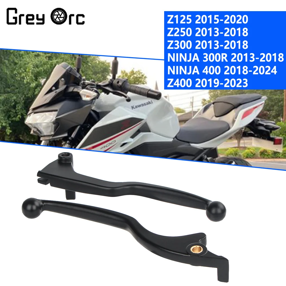 Motorcycle Brake Clutch Handle For Kawasaki Ninja 250R 300R 400 EX250R Z125 Z250 Z250SL Z300 Z400 Adjustable Control Handle