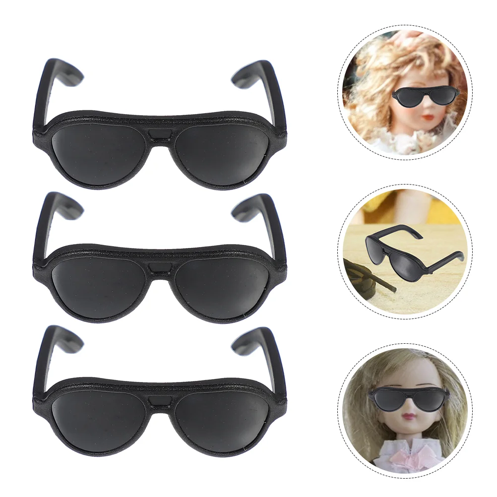 

24 Pcs Children's Sunglasses Make It Mini Food Carrier Costume Accessories Eyeglasses Kids Small Funny Decors Baby