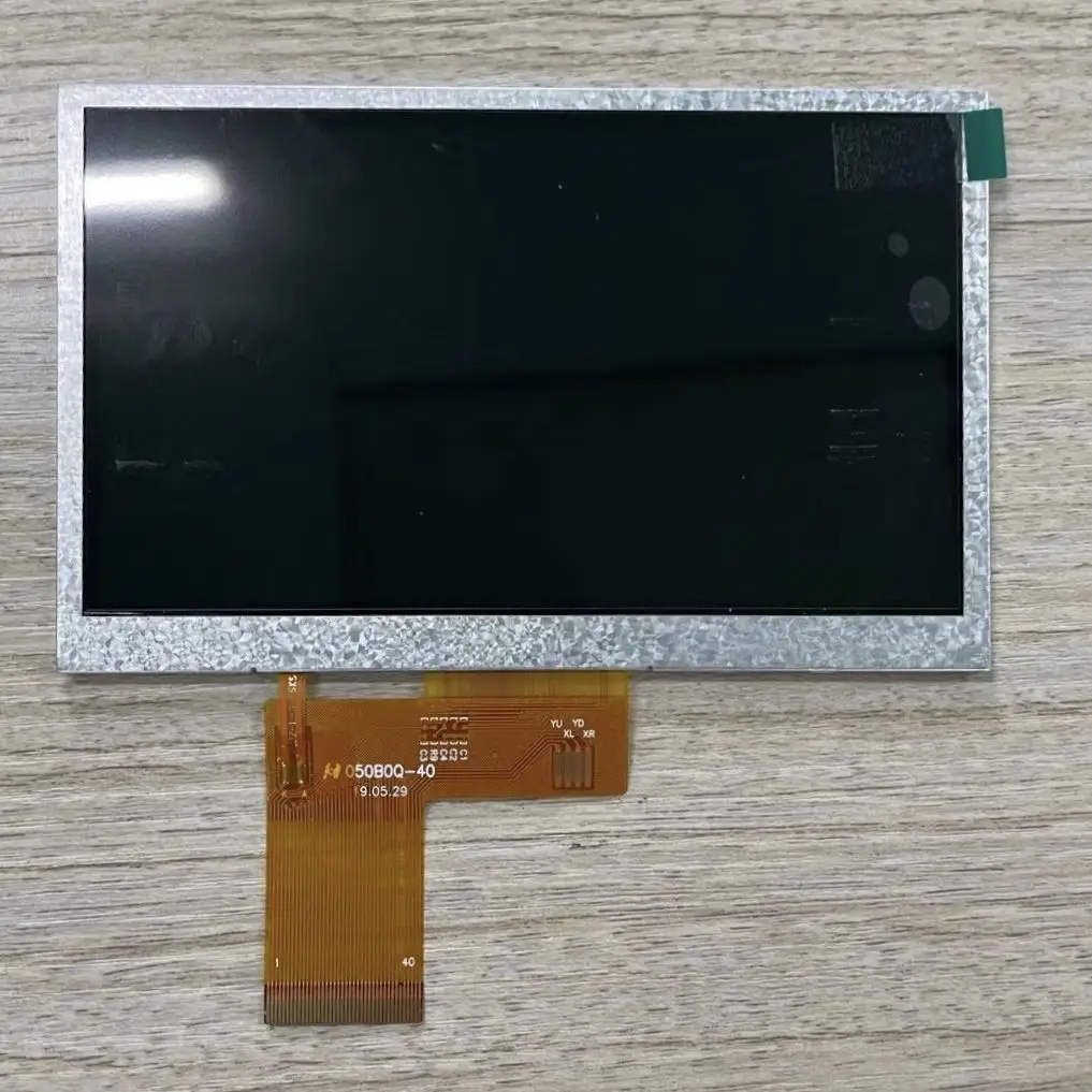 5 Inch 40Pin LCD Touch Screen Module 480*272 Industrial Control Display Replacement Panel