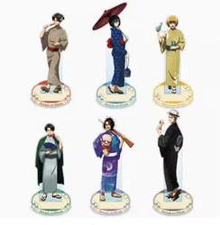 Anime Game Attack on Titan Eren Jager Mikasa Ackerman Stand Figure Acrylic Model Plate Cosplay Collection Desktop Decor
