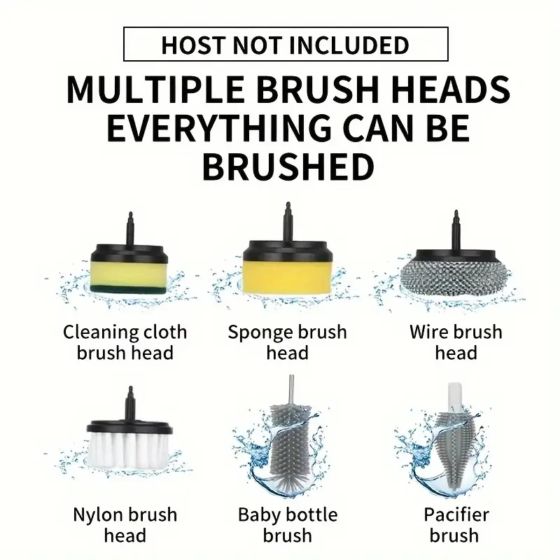 Electric Spin Scrubber, Cordless Electric Scrubber Brush for Cleaning, Hand Scrub Brush for Cleaning Bathroom Tub Floor Sink Til