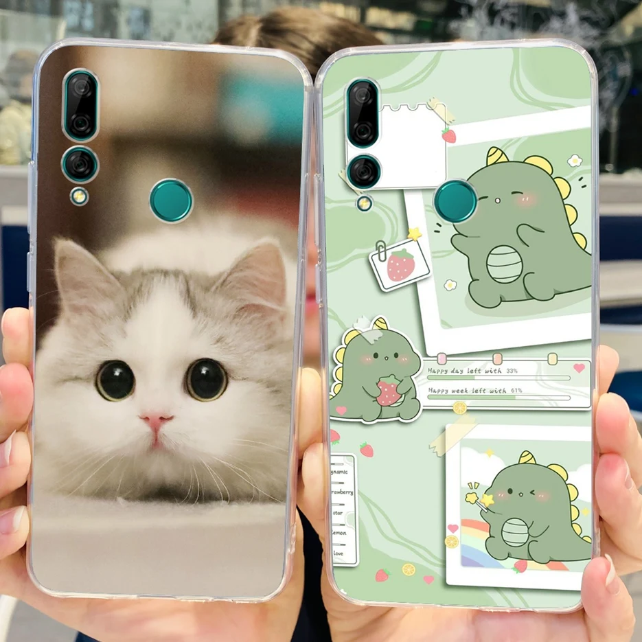 For Huawei Y9 Prime 2019 Case Cute Painted Cover Clear Silicone Phone Case For Huawei Y9s Y 9 Prime 2019 Y92019 Soft Fundas Capa image 4