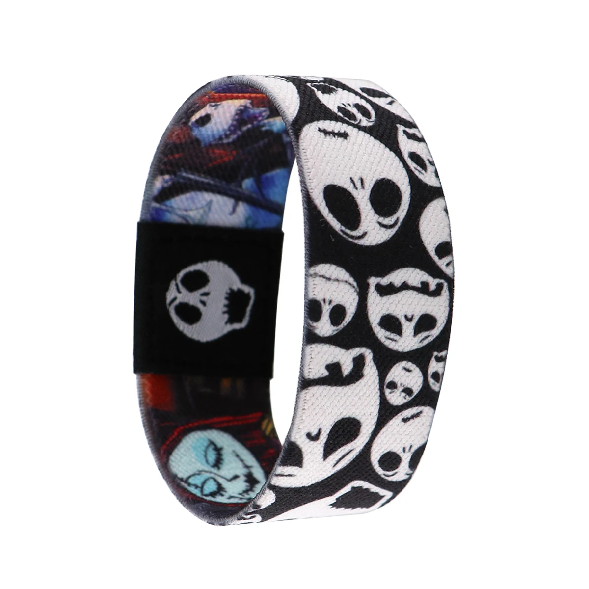 Halloween Skull Bracelet For Women Men Armband Sport Wristband Elastic Bangle Bracelets Fashion Jewelry Christmas Gift