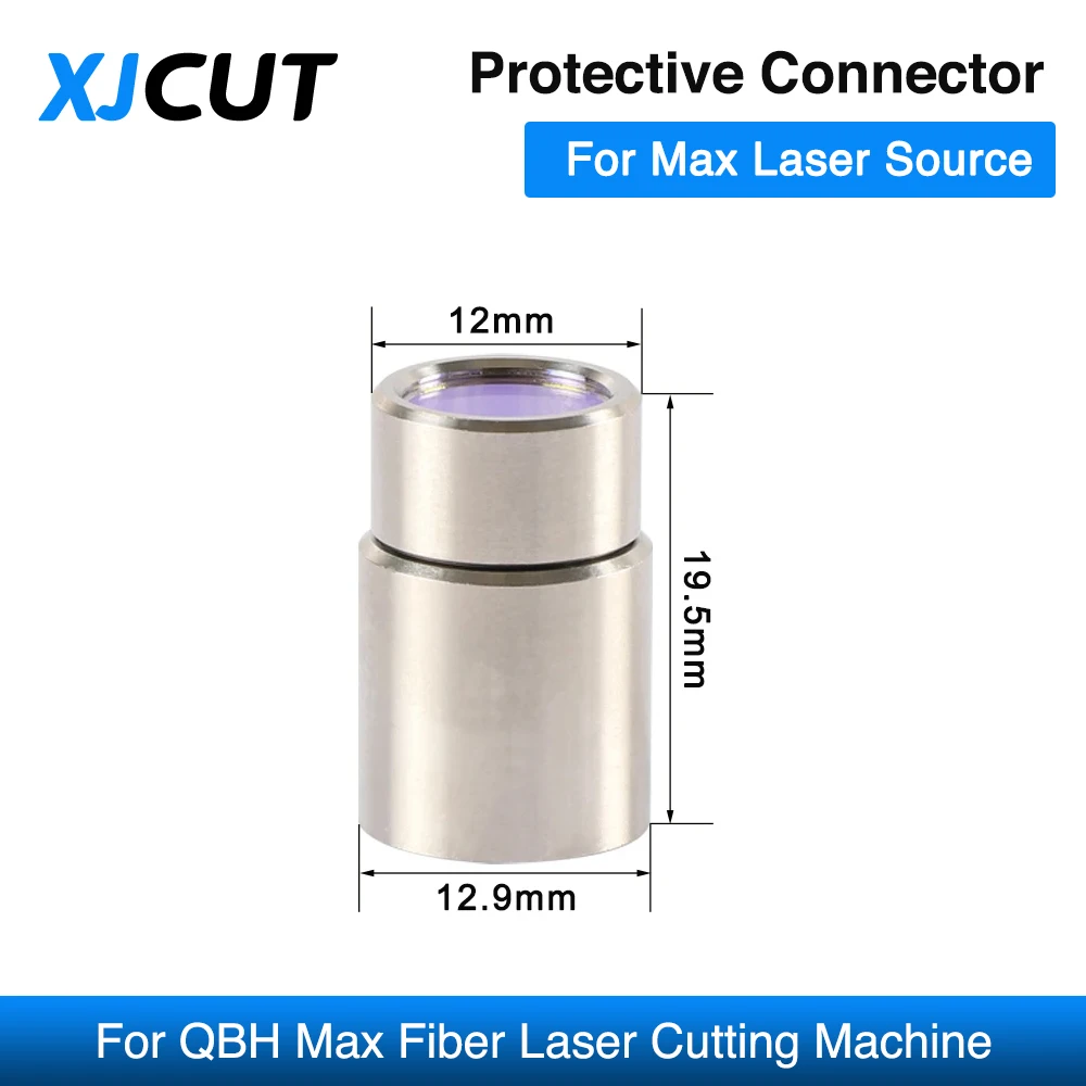 

XJCUT Max 0-1,5 кВт выходной источник волоконного лазера защитный разъем группа линз QBH защитный колпачок для машины для лазерной резки Max