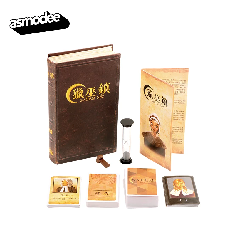 Asmodee Strategy Board Game Card Set Witch Hunt Pirate Island Hot Party Game for Family Fun Multiplayer Interactive Card Game