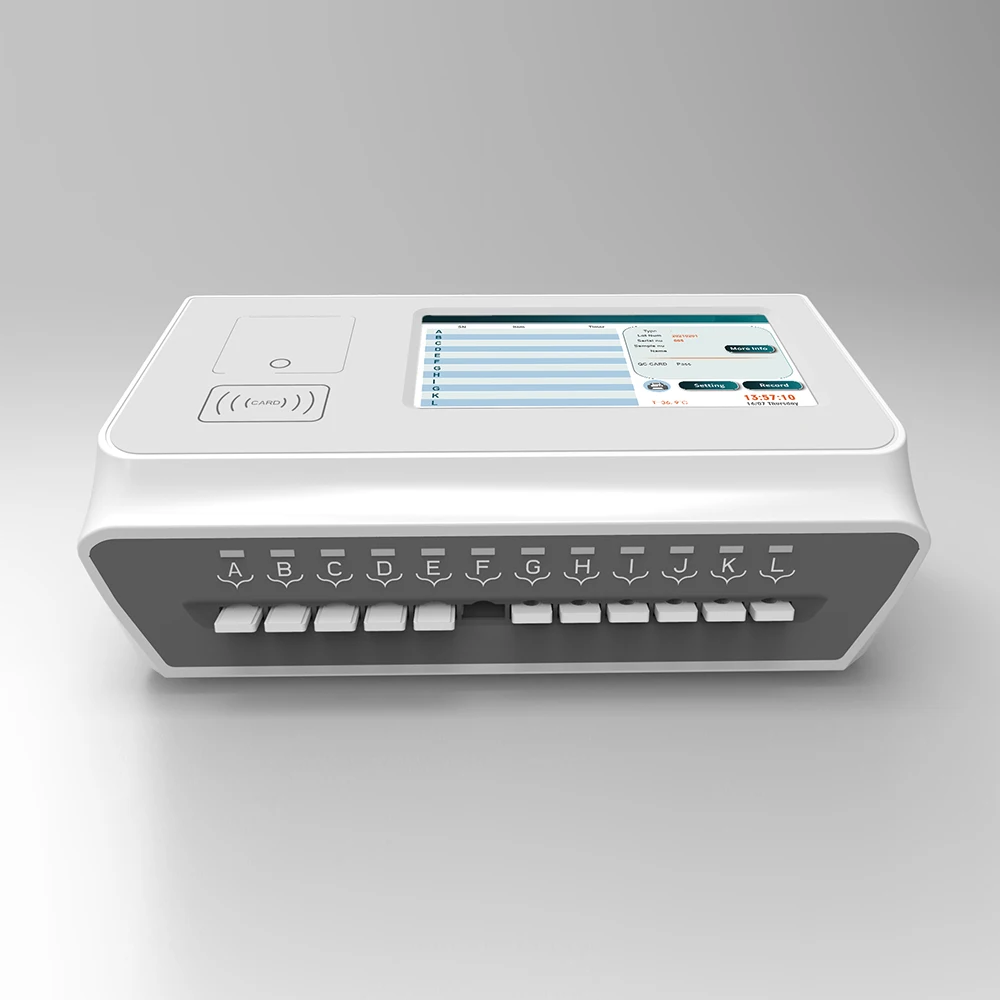 Multi-Channel Fluorescence Immunochromatographic FIA Analyzer Plastic  Analyzer Electric Power Source