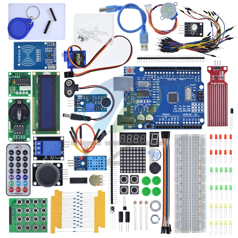 Imagem -04 - Tzt Rfid Starter Kit para Arduino Uno r3 Versão Atualizada Learning Suite com Caixa de Varejo Kit Faça Você Mesmo Eletrônico