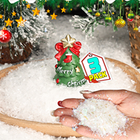 Christmas Artificial Snow Powder Glitter Fake Snow Powdered for Xmas Tree Snowflakes Party Home Decor DIY Scene Props Supplies