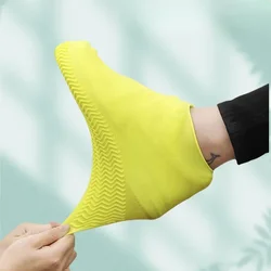 Vintage Rubber Boots Reusable Latex Waterproof Rain Shoes Cover Non-Slip Silicone Overshoes Boot Covers Unisex Shoes Accessories