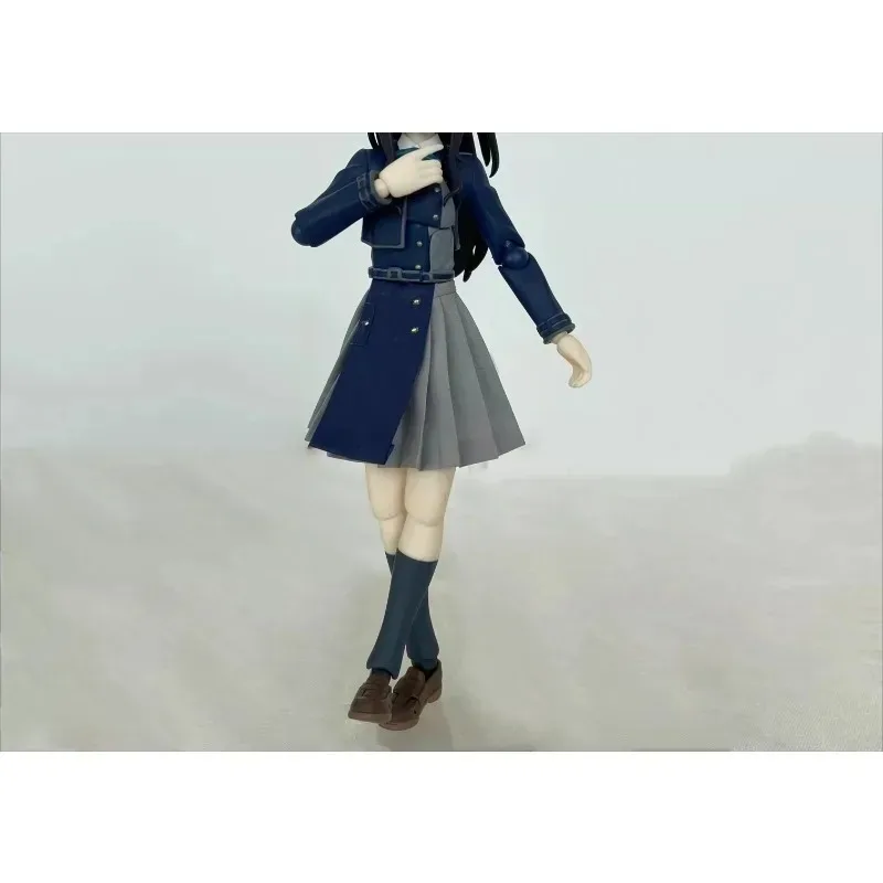 1/12 Scale Female Soldier Red/Blue School Uniform Student JK Skirt Pleated Skirt Clothes Model for 6