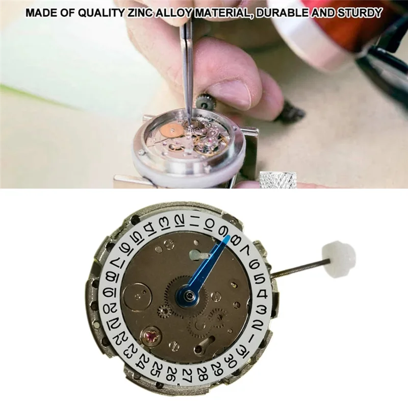 HOT GMT2813 Mechanizm zegarka 2813 Czteroigłowy 3-godzinny mały kalendarz Automatyczny mechanizm mechaniczny Zamiennik DG3804-3