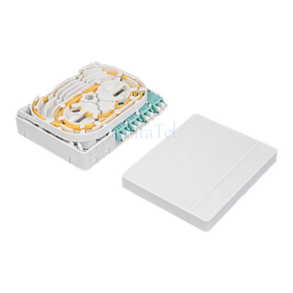 5Pcs 코어 FTTH 광 종단 Ftth 4 포트 광섬유 패널 박스 커넥터 피그테일 포함