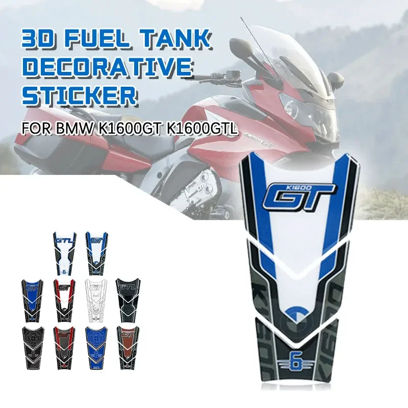 Tankp Sticker Motorcycle Accessories 3D Fuel Tank Pad Protection Decal Sticker Box for BMW K1600GT K1600GTL K1600 GT K1600 GTL