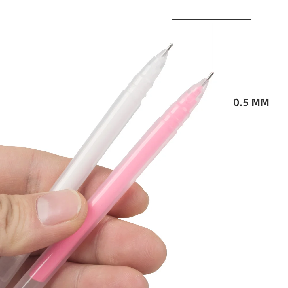 1 قطعة Microblading الحاجب رسم الخرائط قلم رصاص الدائم الوشم تحديد المواقع خط القلم الحاجب الشفاه علامة هلام القلم الوردي/الأبيض ماكياج أداة