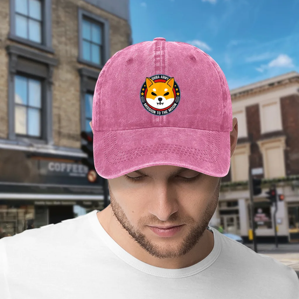 الكلب Cryptocurrency الأزياء قبعة بيسبول قبعات في الهواء الطلق واقية من الشمس قبعة الهيب هوب المد Snapback القبعات قابل للتعديل كاوبوي