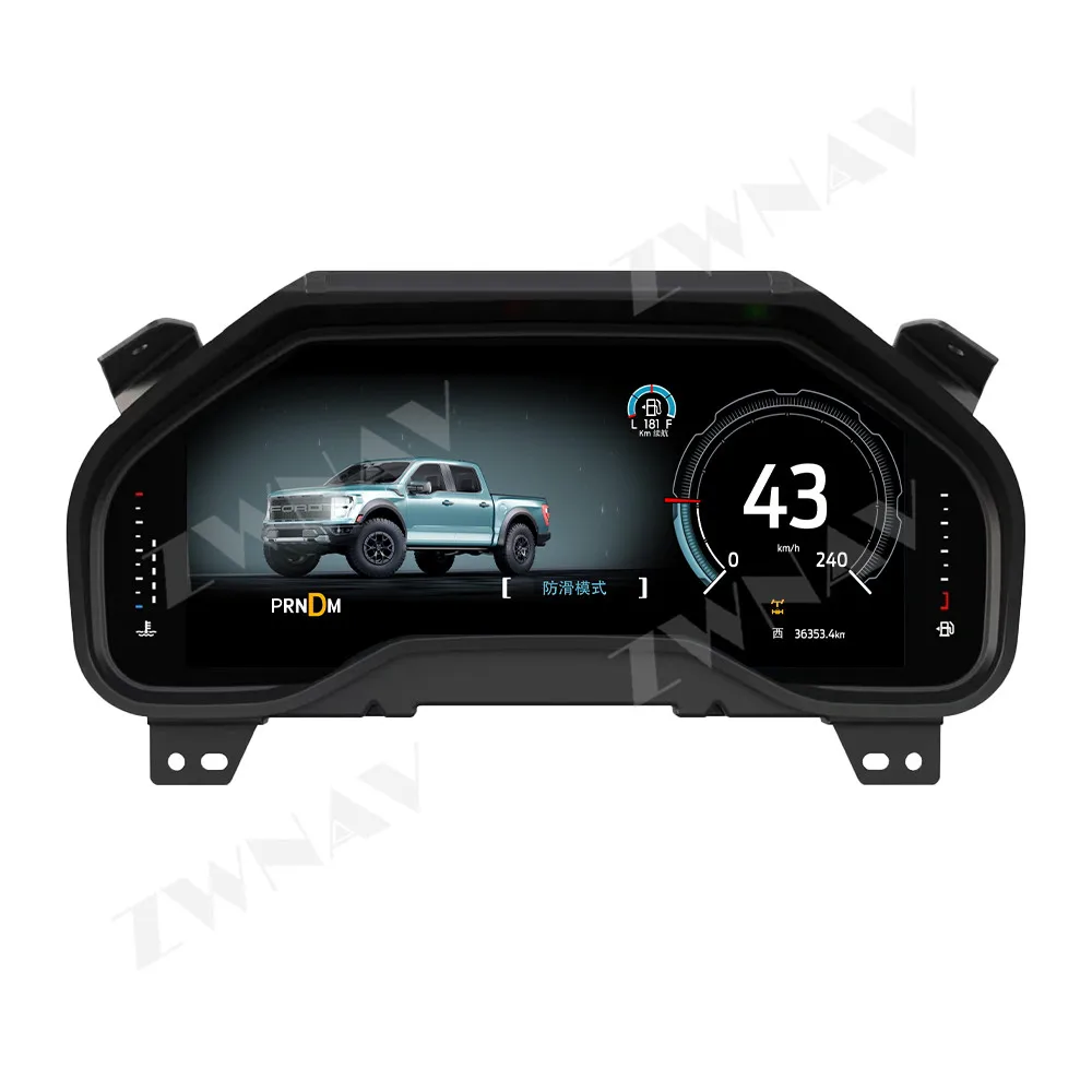 

12,3 "для Ford F150/Raptor Series 2015-2020 ЖК-дисплей приборной панели цифровой кластер модуль умных датчиков
