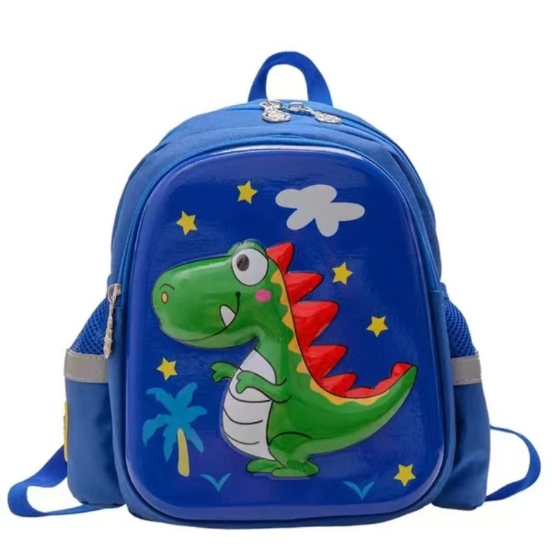 Jardim de infância 3d dinossauro schoolbag para crianças, mochila, mochilas escolares para meninos, alta qualidade, 2 a 6 anos