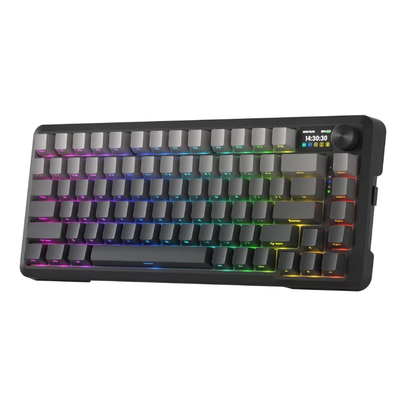 

Redragon K724 PRO Wireless Gasket Gaming Hot-Swap South-Facing RGB Socket, Gradient PBT Keycaps Keyboard
