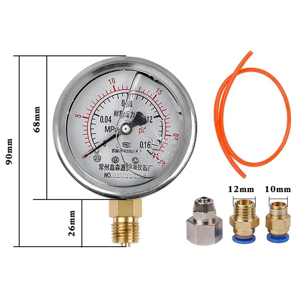 Sale Engine Cylinder Compression Pressure Tester Testing Gauge Gas Check Tool Kit Car Car Accessories