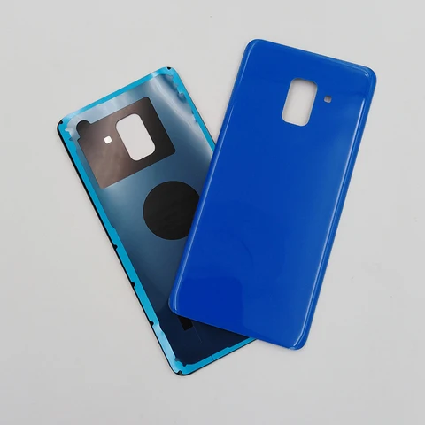 Для SAMSUNG Galaxy A8 2018 A530 A530F A8 + A8 Plus A730 A730F задняя крышка батарейного отсека задняя крышка Корпус Ремонт Запасные части