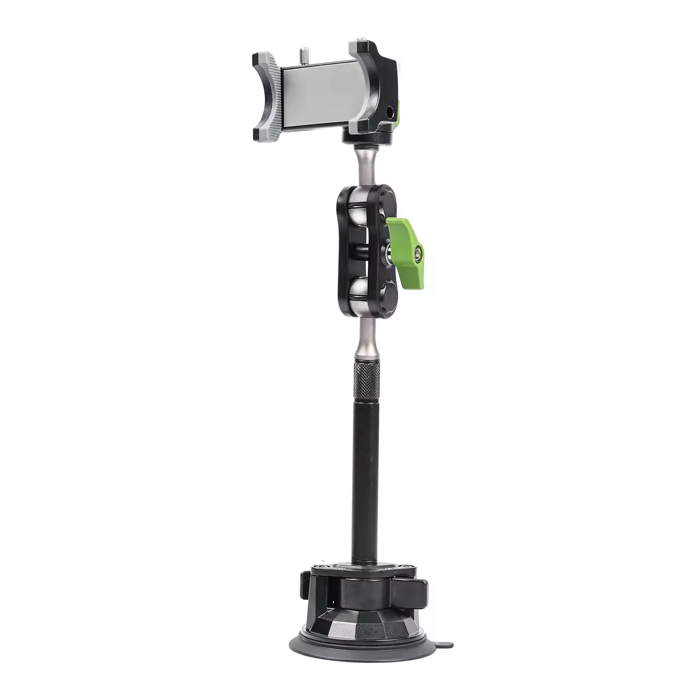 360° Rotating Adjustable Ballhead Suction Cup Car Phone Holder Mount for Dashboard Windshield Vehicle Use