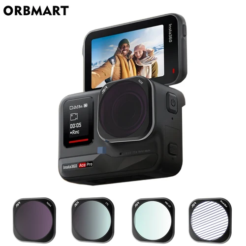 Imagen 1 del producto Para Insta360 ACE PRO 1 2 filtro de lente UV CPL ND Macro lentes de cámara polarizador nocturno para Insta360 Ace Pro accesorios de filtros