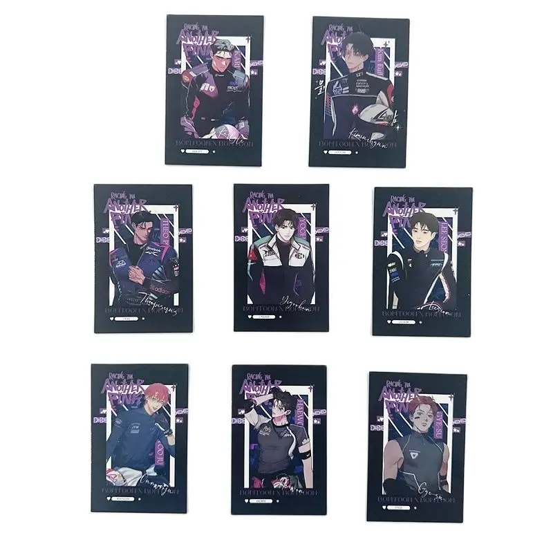 8 Pcs/Set Korean Manhwa Low Tide in Twilight Lomo Card Yeo Taeju,Kim Euihyun Figure HD Photocard Fans Collection Cards