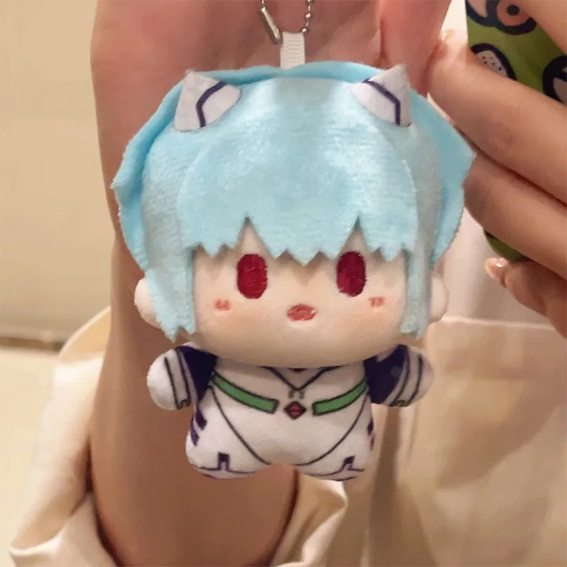 Neón Genesis EVA Anime Cartoon Asuka Ayanami Rei lindo juguete de peluche creativo Kawaii colgante bolsa accesorios regalo de cumpleaños