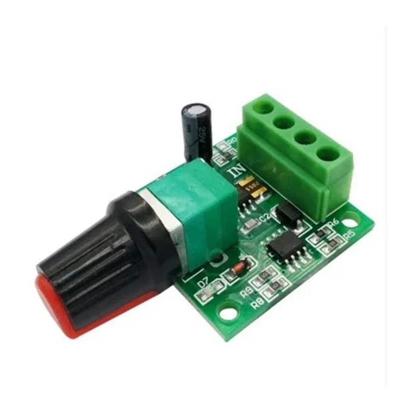 New DC 1.8V 3V 5V 6V 12V 2A PWM Motor Speed Controller Low Voltage Motor Speed Controller PWM 0~100% Adjustable Drive Module