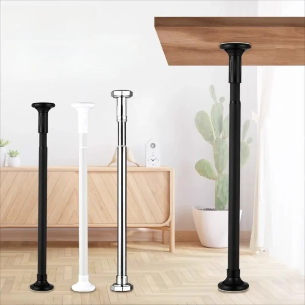 Folding Table Support Rod Adjustable Height Stainless Steel Furniture Support Legs Support Foot Desk Support Foot Stand Cabinets