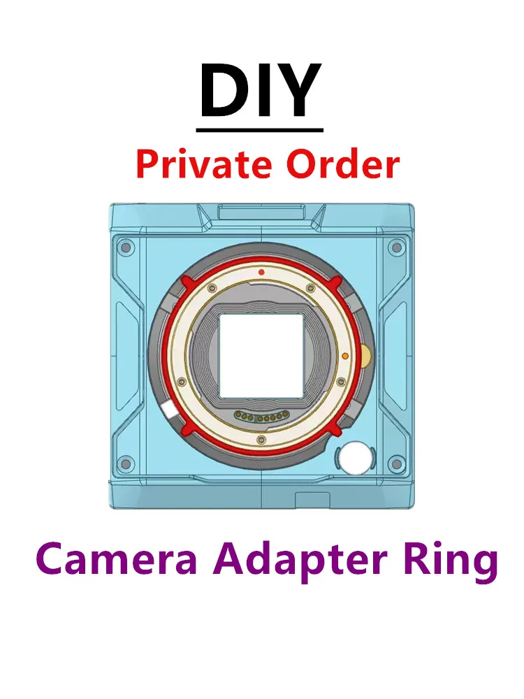 Camera adapter ring customized movie lens old lens large format lens industrial camera suitable for adapter ring