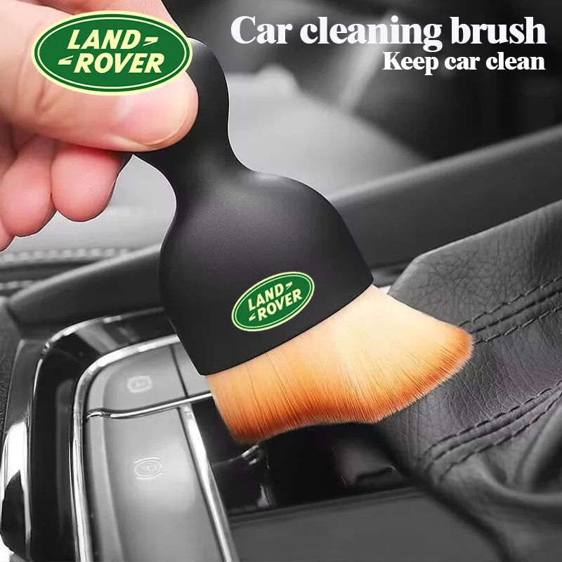 Car interior Cleaning Soft Brush Dust Remover Tool For Land Rover Defender Freelander 1 2 Discovery 3 Evoque Range Accessories