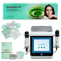 newest 3 in1 oxygen facial machine Oxygen Treatment Kit Anti Aging  gel consumable co2 oxygen bubble facial oxygen capsules pods