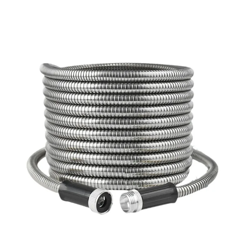 

Pressure Car Wash Household Garden Stainless Steel Telescopic Water Pipe High Nozzle Gardening Watering Water Gun Set Water Pipe