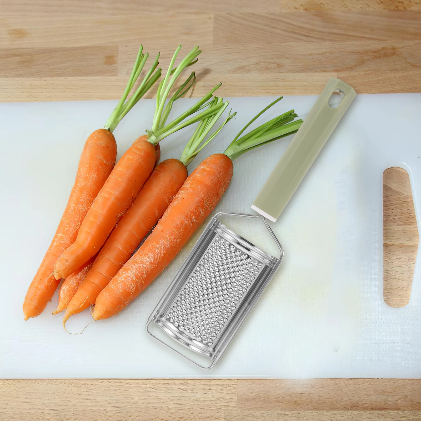 

1pcs Garlic Shaved Four-sided Grater Small Tools Stainless Steel Cheese Spice Zester Mandoline Slicer Kitchen Prep Veggie Tool