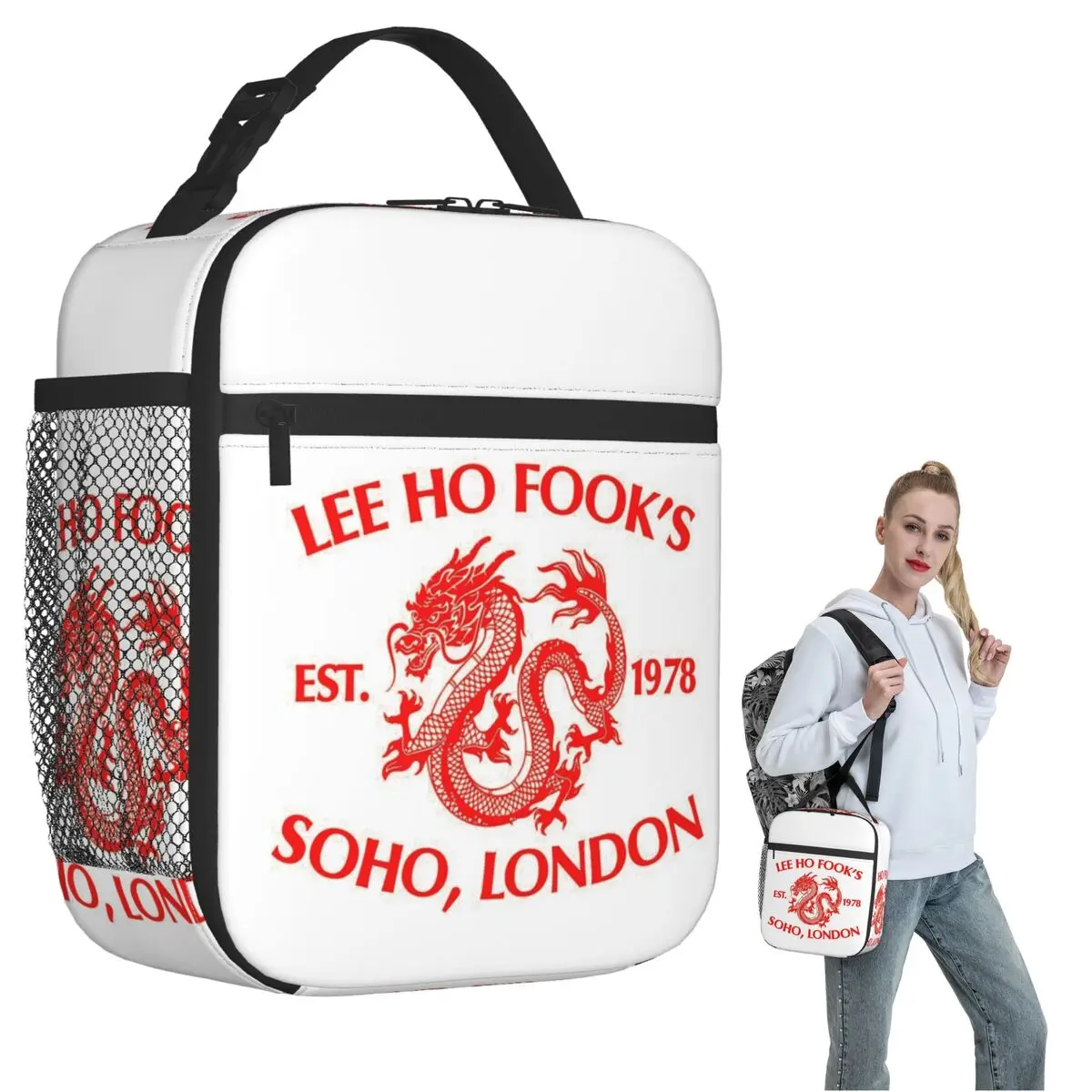 

Lee Ho Fook's Insulated Lunch Bag for Women Children Portable Food Boxes Thermal Lunch Box Tote