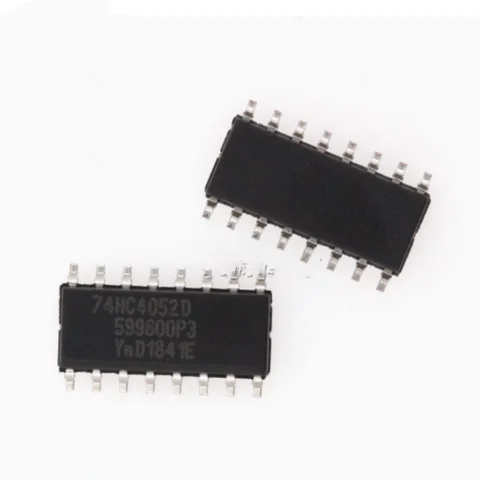 10PCS 74HC4052D 74HC4051D 74HC4053D SOIC-16 Dual 4-Channel Analog Multiplexer Chip