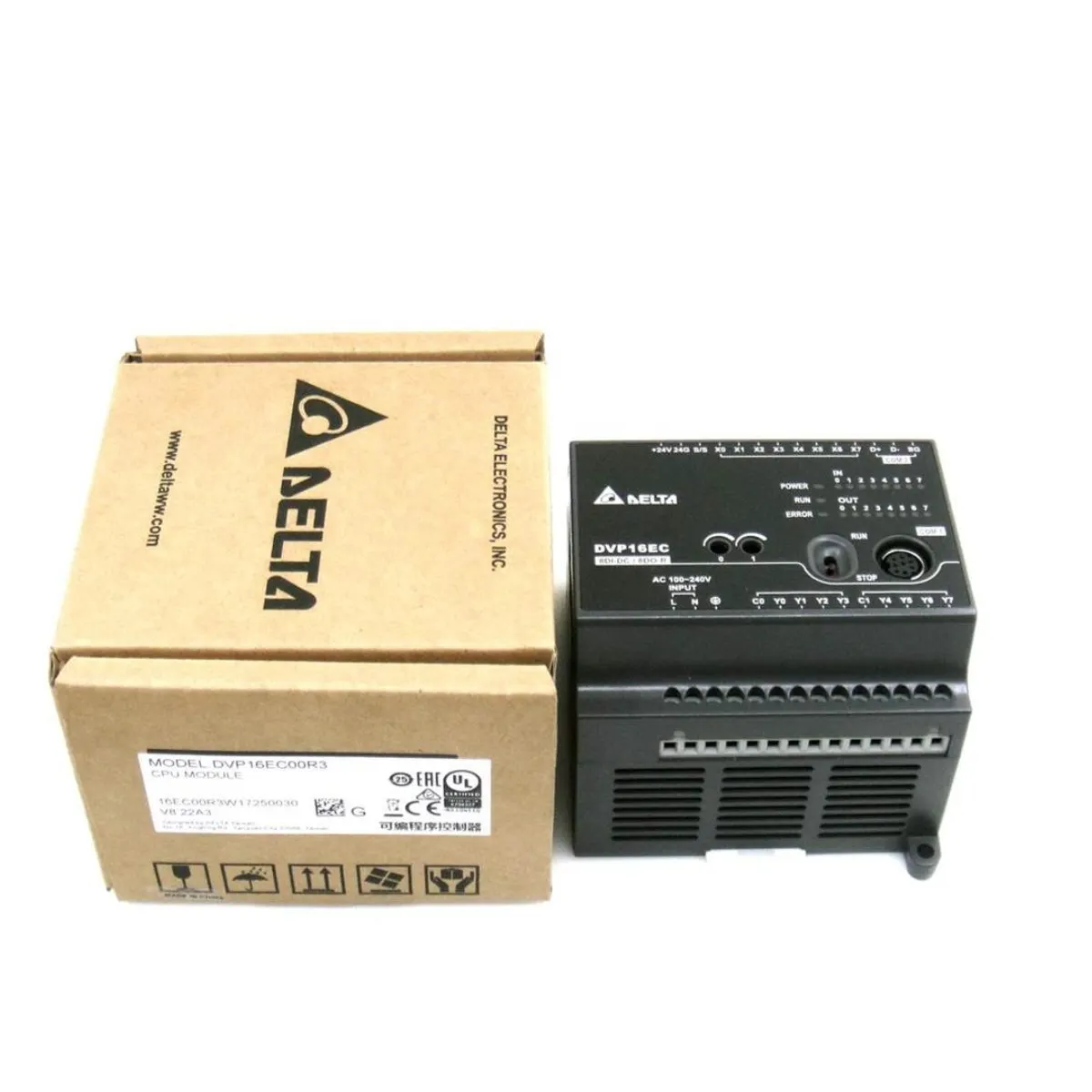 Delta PLC EC3 Series DVP10EC00R3 DVP10EC00T3 DVP14EC00R3 DVP14EC00T3 DVP16EC00R3 DVP16EC00T3  Programmable Controller