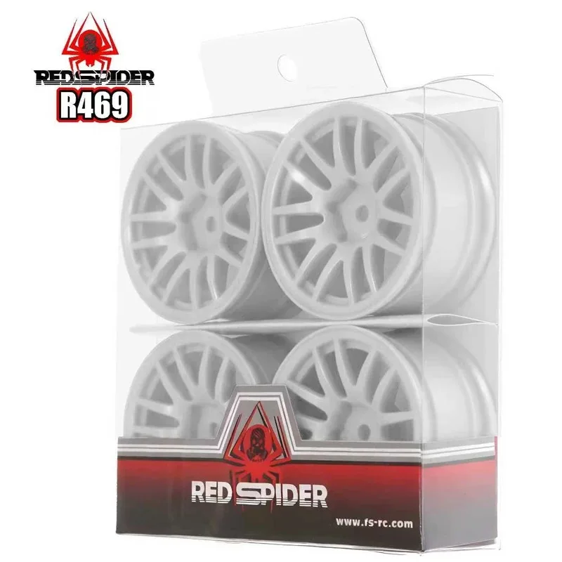 

4pcs 52mm 1/10 Scale RC Drift Car Wheels (Rims) for Tamiya XV02 TT02 Sakura D5 MST RedCat - Lightweight Upgrade Plastic Hub Set