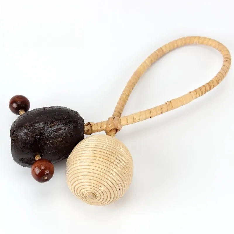 

Двухцветная погремушка для медитации, диапазон, чакра, колокольчики, профессиональные ручные колокольчики для йоги, звуковое исцеление, ударные инструменты