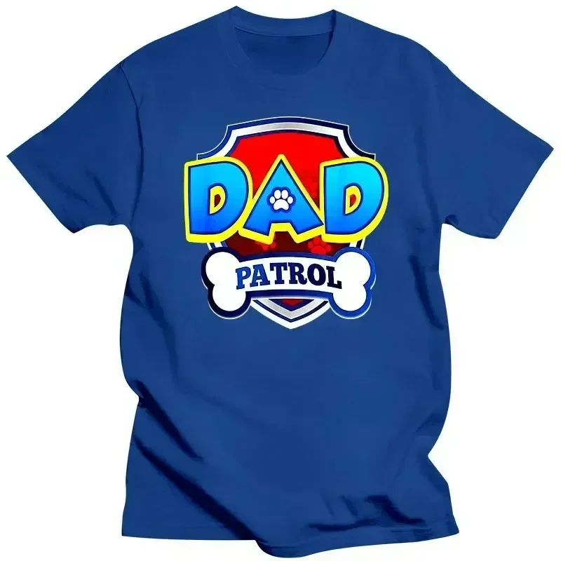 Herren Kleidung Papa Patrol Shirt Hund Lustiges Geschenk Geburtstag Party Schwarz T-Shirt Größe S-3Xl Geburtstagsgeschenk T-Shirt