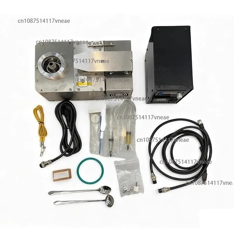 

Selective Wave Soldering Machine 10kg Capacity Spray Tin Furnace Desktop Flow Soldering Oven BF10