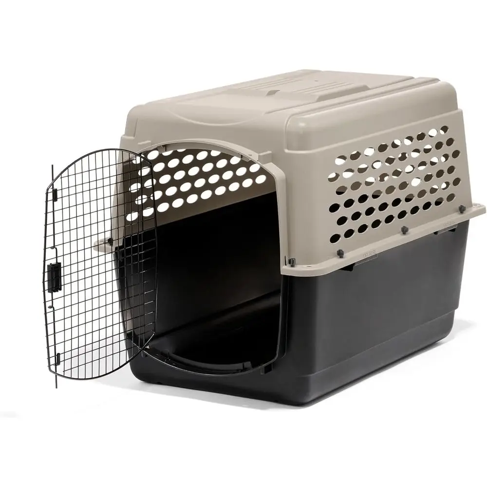 

Питомник для собак Vari — портативные переноски и ящики для собак или больших собак, приятный для авиакомпании, прочный пластик или для дома и путешествий, 40 дюймов,