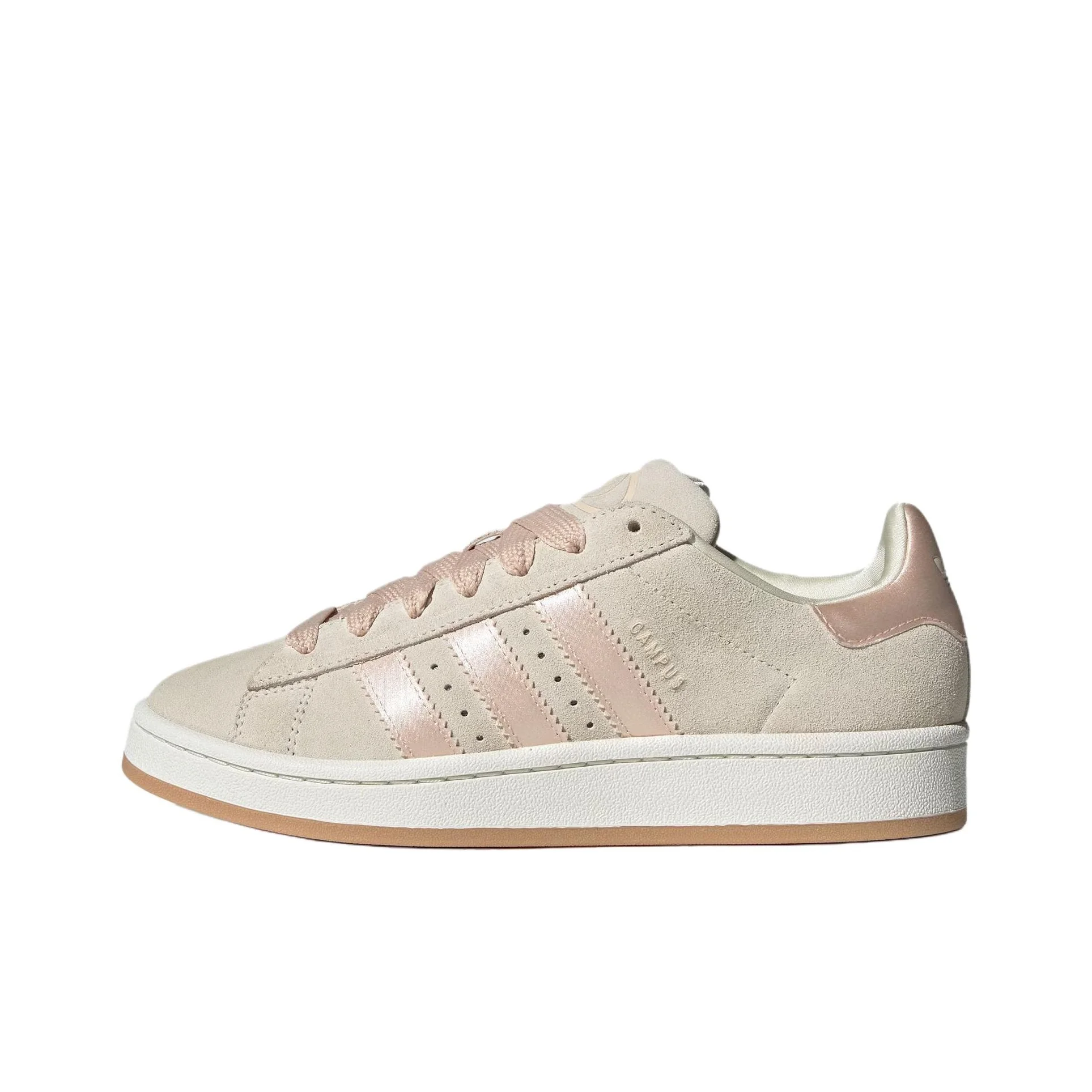 Adidas Originals CAMPUS 00s Abrasion Resistant Low top Skateboard Shoes Women's Beige Pink JP6145