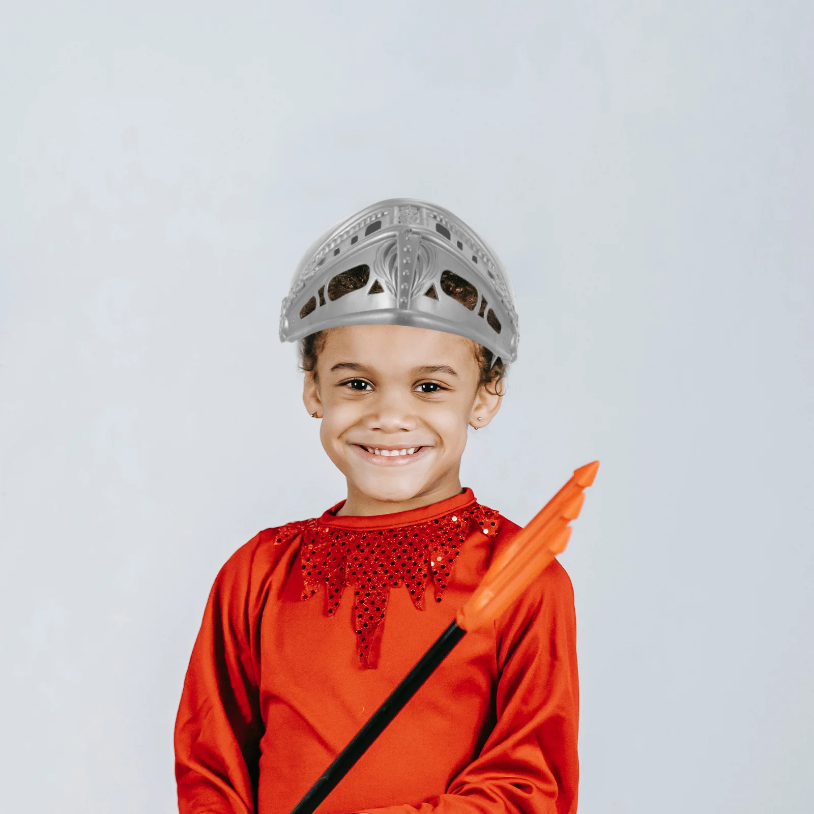 قبعة حفلات فارس روما القديمة للأطفال من العصور الوسطى، ملحقات ديكور هدية كرنفال للعب الأدوار