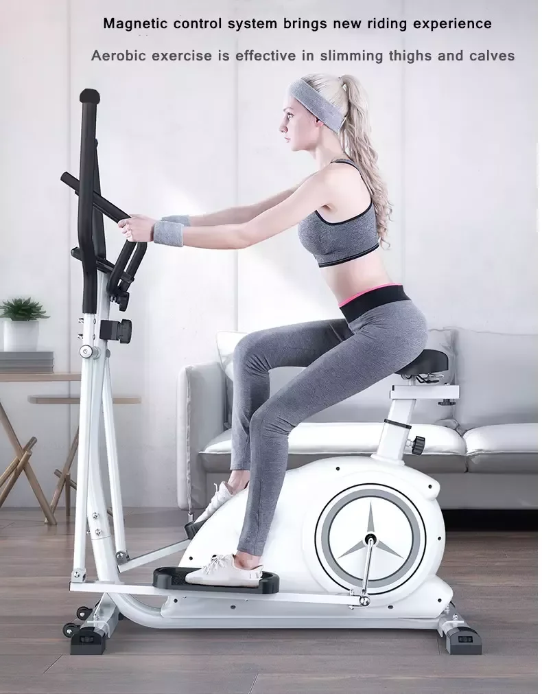 

Commercial Cardio Elliptical Bike Indoor Respiratory Fitness Training Exercise Machine