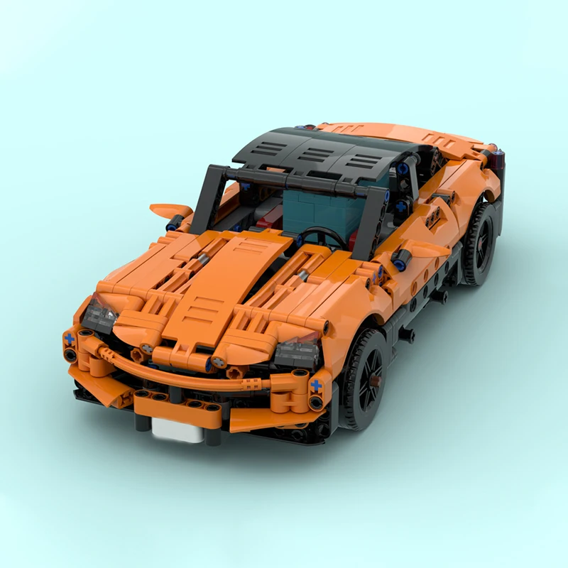 

653pcs MOC Mini Electric Car Technical Model Building Blocks Christmas Gifts Construction Toy Brick Kids Education DIY Creative