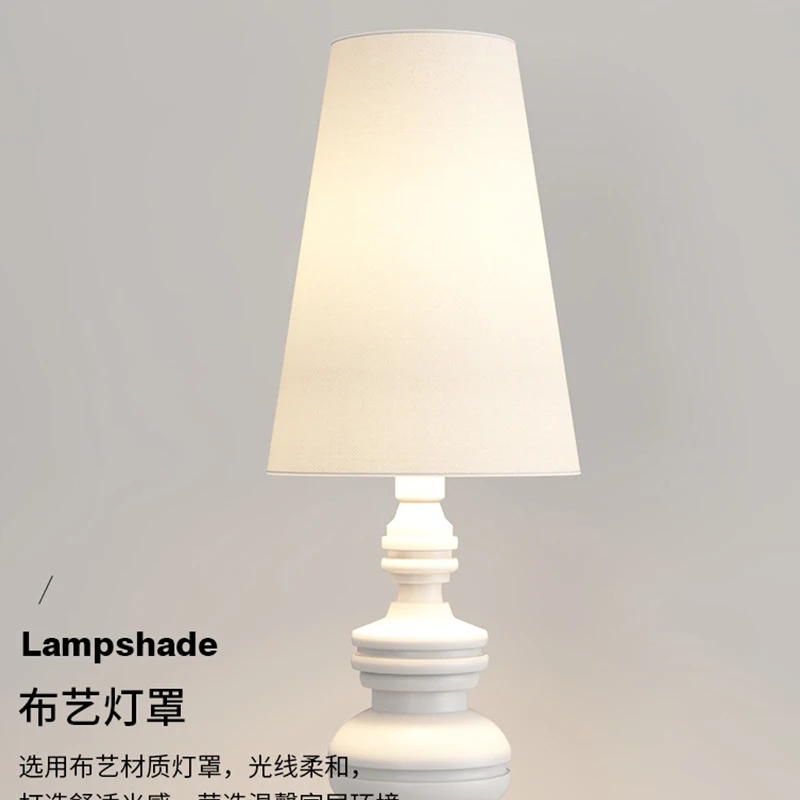 Led Modern European Floor Lamp Standing Lamp Art Decor Nordic Style Lampshade for Floor Lamp Bedroom Study Room Light